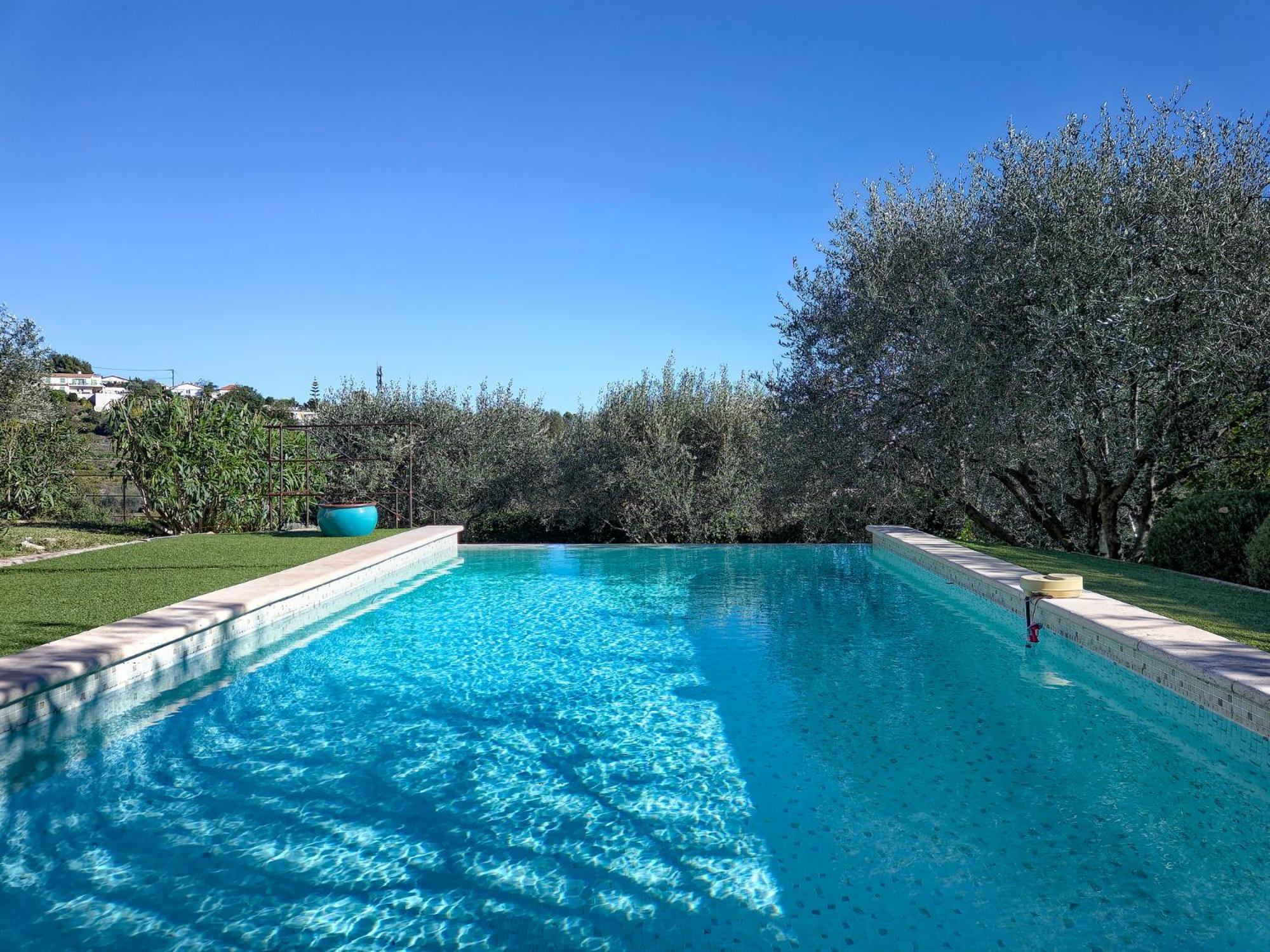 Bastide D'Architecte En Pierre Villa Cagnes-sur-Mer Bagian luar foto