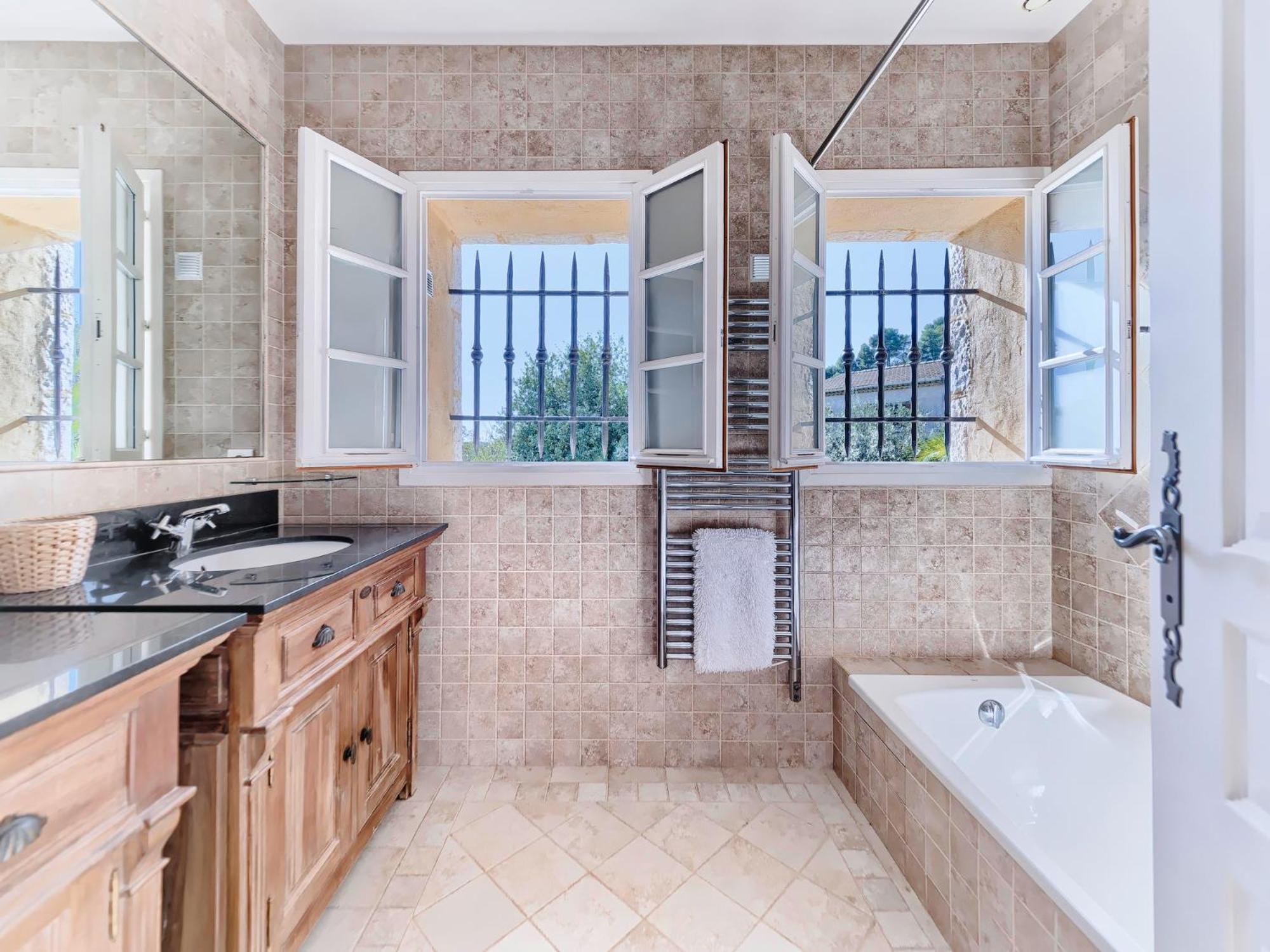 Bastide D'Architecte En Pierre Villa Cagnes-sur-Mer Bagian luar foto