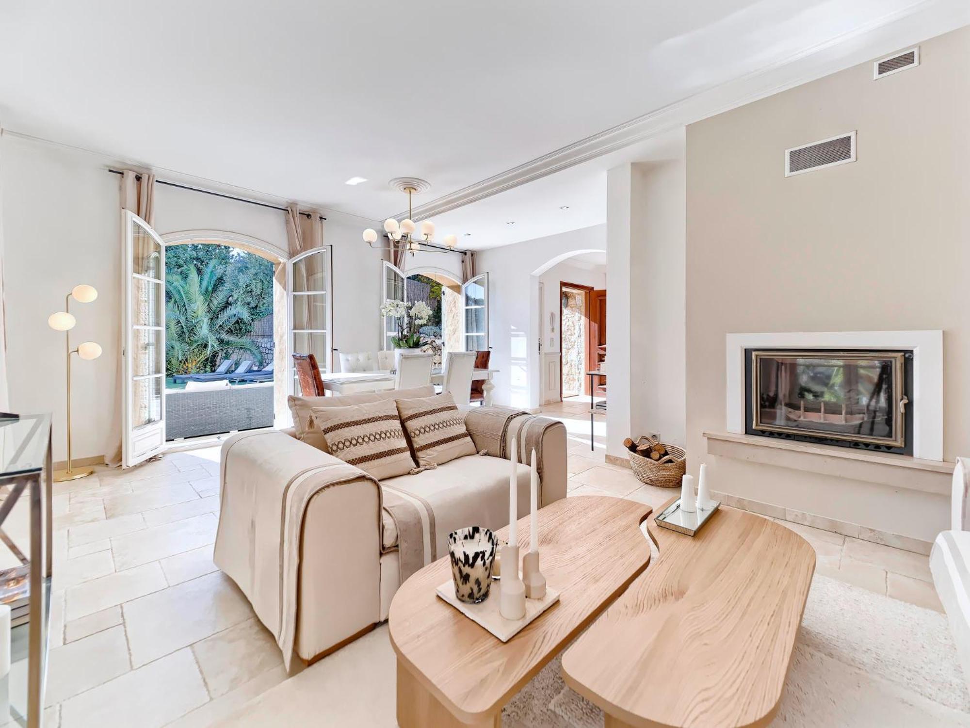 Bastide D'Architecte En Pierre Villa Cagnes-sur-Mer Bagian luar foto